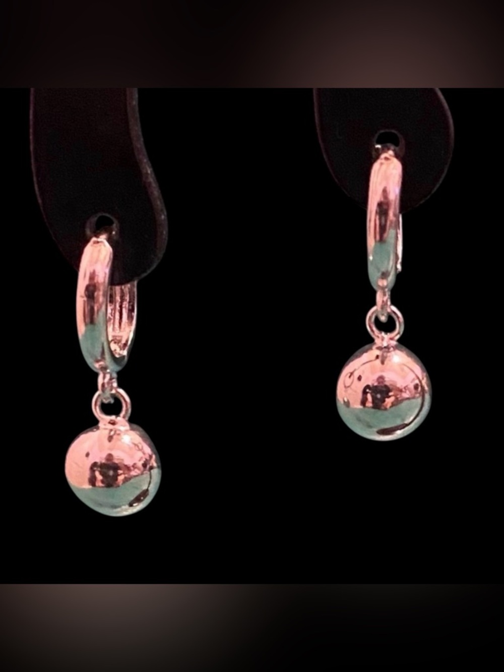 .925 Sterling Silver Elegant Silver Drop Earrings
